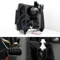 thumbnail image 3 of AKKON - For Silverado Black Exclusive Halo Projector SMD DRL LED Headlights Driver + Passenger Side Pair, 3 of 7