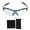 Black Frame with Color Changing Blue Lenses, variant on M Buder Kids Sport Glasses Lightweight Adaptive Frame Boys Girls Photochromic Sunglasses for Running Cycling Mountaineering Baseball Black Frame Color Changing Red