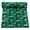 Dark Green, variant on Handmade Cotton Kantha Quilt, Turquoise Tropical Leaf Pattern Design Kantha Gudri,Bedspread,Bedsheet,Throw Blanket Size( King 108" x 108" )