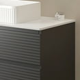 thumbnail image 2 of Hard & Scratch-Resistant - Elegant Carrara White Artificial Marble Countertop for Diverse Family Designs, 2 of 2