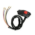 thumbnail image 3 of Conjunto de interruptor de encendido y apagado para manillar de motocicleta de 7/8 pulgadas con cables de conexión Jadeshay A, 3 of 8