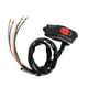 thumbnail image 4 of Interruptor de manillar de motocicleta BuyWeek 7/8 pulgadas negro, 4 of 9