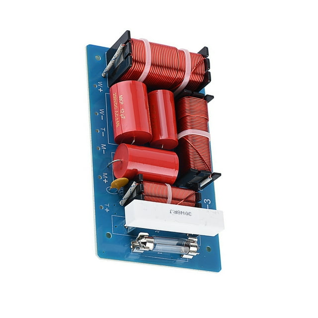 Circuit Imprimé Hi-Fi Design Triple Alto Bass 3 Voies, Module Audio 600/4500Hz, Super Durabilité pour Haut-Parleur Haute Puissance de 8-12 Pouces