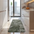 thumbnail image 4 of Green Camo Digital Pixel Pattern Kitchen Rug Mat,Kitchen Runner Rugs Non Skid Washable,Decorative Kitchen Floor Mats for Kitchen,Sink,Laundry,17"x47.2", 4 of 7