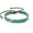 Green, variant on Men Cotton Ethnic Style Woven Bracelet Geometric Braided Hand String Women-Black
