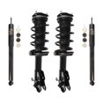 thumbnail image 1 of Transit Auto Front Rear Complete Suspension Shocks Strut and Coil Spring Mount Assemblies Kit for Car Honda Civic Acura CSX - Left Right Side (Driver Passenger) K78M-100242, 1 of 2