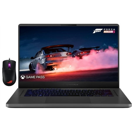ASUS ROG Zephyrus Gaming/Entertainment Laptop (AMD Ryzen 9 6900HS 8-Core, 15.6in 165 Hz Quad HD (2560x1440), GeForce RTX 3060, 24GB DDR5 4800MHz RAM, Win 10 Pro) with Gaming Mouse