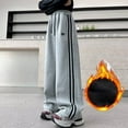 thumbnail image 2 of Boys Athletic Fleece Pants Girls Baggy Sweatpants Teen Trendy Wide Leg Y2k Bow Sweatpants Elastic Waist Drawstring Comfort Sweat Pants, 2 of 8