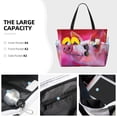 thumbnail image 3 of Easygdp Pink Pig Bolsa de Viaje de Playa de Gran Capacidad, Bolsa Tote Perfecta para la Playa, Escapadas de Fin de Semana y Viajes, 3 of 7