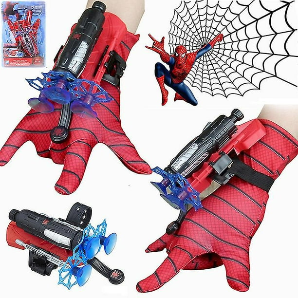 Children Love Toys Spider Silk Launcher Can Be Sprayed Spider Silk Gloves  Launcher for Spider Cosplay