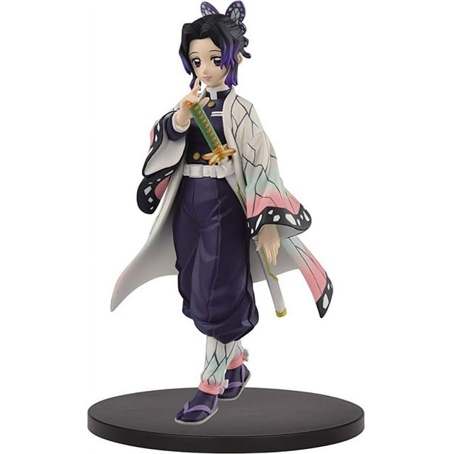 Figura de acción Demon Slayer Shinobu Kocho Modelo de estatua de personaje para colección de fanáticos del anime o regalos de 15 cm