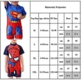 thumbnail image 4 of Traje de baño 3d para niños Los Vengadores Traje de baño de una pieza de superhéroe ASpiderman - A6-8 años, 4 of 4