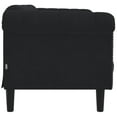 thumbnail image 3 of vidaXL Sofa 2-Seater Black Velvet, 3 of 5