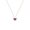 Violet, variante sur Collier à Huile en Alliage Bohème avec Papillon Inclinable, Peinture, Chaîne de Clavicule Personnalisée avec Papillon