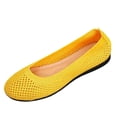 thumbnail image 2 of Tqyyweavej Women's Mesh Flats Slip On Closed Toe Dressy Mules Versatile Comfortable Breathable Ballet Shoes, Gifts for Women 36-43, 2 of 10