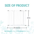 thumbnail image 4 of Regalo Easy Step 38.5-Inch Extra Wide Baby Gate, Includes 6-Inch Extension Kit, 4 Pack Pressure Mount Kit and 4 Pack Wall Mount Kit, 4 of 13