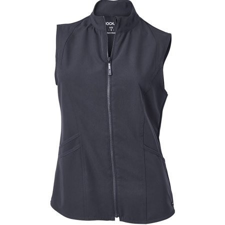 Classic Cowhide Vest - Classic Fit Collection by Jockey® Women's Sporty Zip Front Solid Scrub Vest