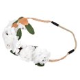 thumbnail image 1 of Daboolka 1 pieza de guirnalda de corona para el pelo de novia para mujer y niña, diadema de flores artificiales, 1 of 8