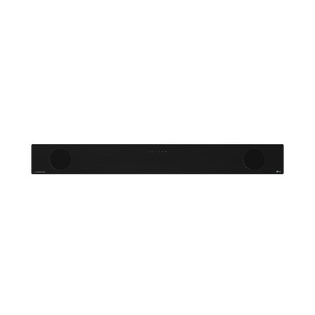 LG - 5.1.2 Channel Soundbar with Wireless Subwoofer, Dolby Atmos & DTS:X - Black