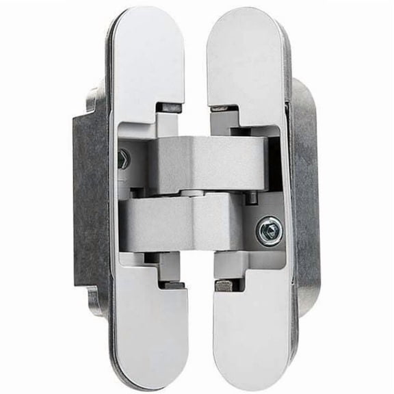 Invisible Hinge for Heavy Doors - Pack of 2 (40 kg Load, 180º Opening).