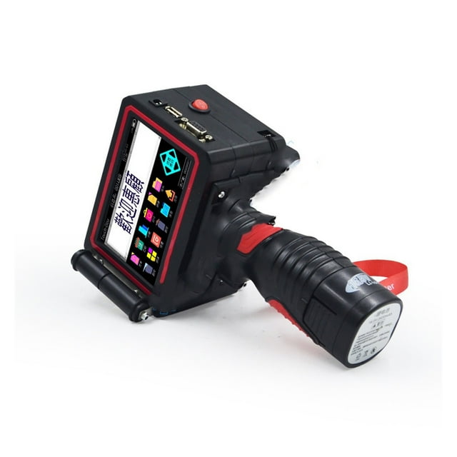 Portable Handheld Inkjet Printer, Printing Height Up To 48MM, Physical High-definition Printing ,Easy to Use