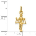 thumbnail image 2 of 14K Yellow Gold Libra Zodiac Charm, 2 of 2