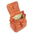 thumbnail image 3 of Vera Bradley Women's Recycled Cotton Utility Mini Backpack Orange Bell Pepper, 3 of 7
