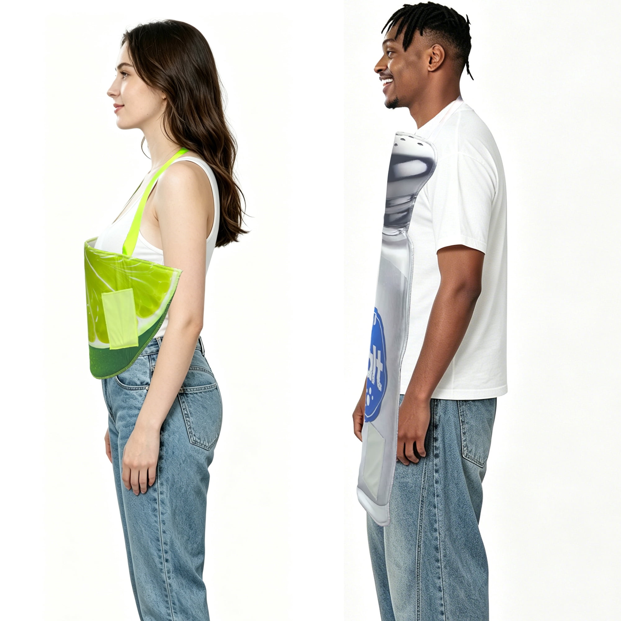 Salt and Lime Halloween Costumes for Adults, 2 Costumes, Adults Size (28-42), by Way to Celebrate