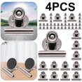 thumbnail image 1 of JShteea 12 Uds. Imanes Clips Fuertes para Nevera Clips Magnéticos Metal 38mm Ancho para Nevera, 1 of 7