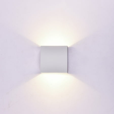 

ZHIYU Dimmable Wall Sconces Modern LED Wall Lamp Indoor Wall Sconce Up Down Hallway Wall Mounted Light Fixtures for Bedroom Living Room White Light