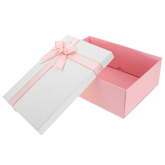 LABSERRON Christmas Keepsake Box 1Pack Multi Color Cardboard Material for Storing