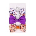 thumbnail image 1 of Halloween Children's Bow Hairpin Set With Printed Halloween Elements, 3PC In A Pack, 1 of 3