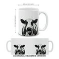 thumbnail image 4 of WIRESTER 11 Oz Ceramic Tea Cup Coffee Mug, Black Spot Cow, 4 of 7