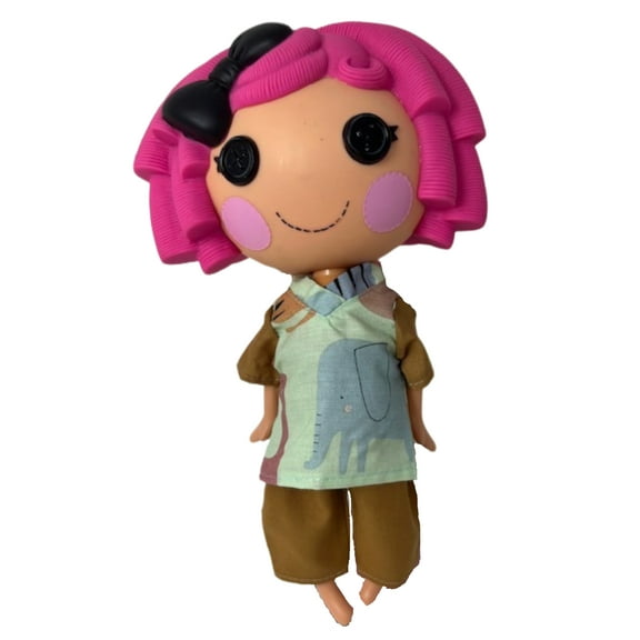 Doll Clothes Superstore Handmade Zoo Print Shirt and Pants Outfit for Lalaloopsy Dolls