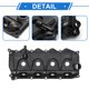 thumbnail image 5 of Tapa de válvula del motor frontal Unique Bargains con junta No.13264VM00A para Nissan Navara 2005-2023 Plástico Negro 1 Set, 5 of 7