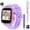 Purple, variant on SHANNA 4G Kids Smartwatch With GPS Tracker, Smart Watch Phone for Boys Girls Aged 3-12 with Call, SOS, Games, Camera, Alarm, Video, Music Player, Christmas Gift for Kids, Purple