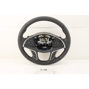 New GM Leather Steering Wheel OEM Cadillac XT5 2017 2018 2019 2020 Black Heated 23471837
