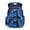 Blue Lightning Wolf Print, variant on Chririnla Cute Axolotl School Bag 17 Inch, Lightweight Waterproof Bookbag, Multi-Pocket Casual Daypack for Student Daily School and Travel