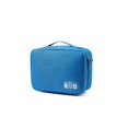 thumbnail image 1 of Digital Storage Bag Waterproof Cable Electronic Organizer Portable USB Data Line Charger Plug Storage Bag Travel Cable Organizer Blue, 1 of 6
