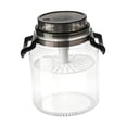 thumbnail image 2 of simhoa Pickle Jar Fermentation Bottle Food Storage Container for Picnic Work Pantry Black 5 L, 2 of 8