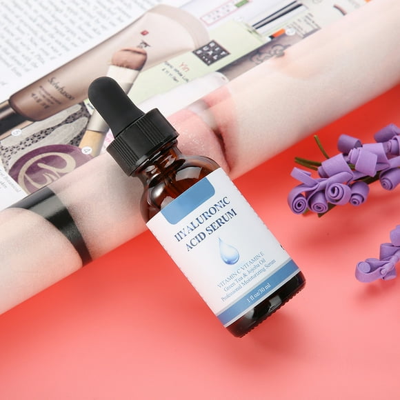 ANGGREK Hyaluronic Acid Serum,30ml/bottle Vitamin C Serum Hyaluronic Acid Serum Moisturizing Facial Skin Care Essence, Vitamin C Serum