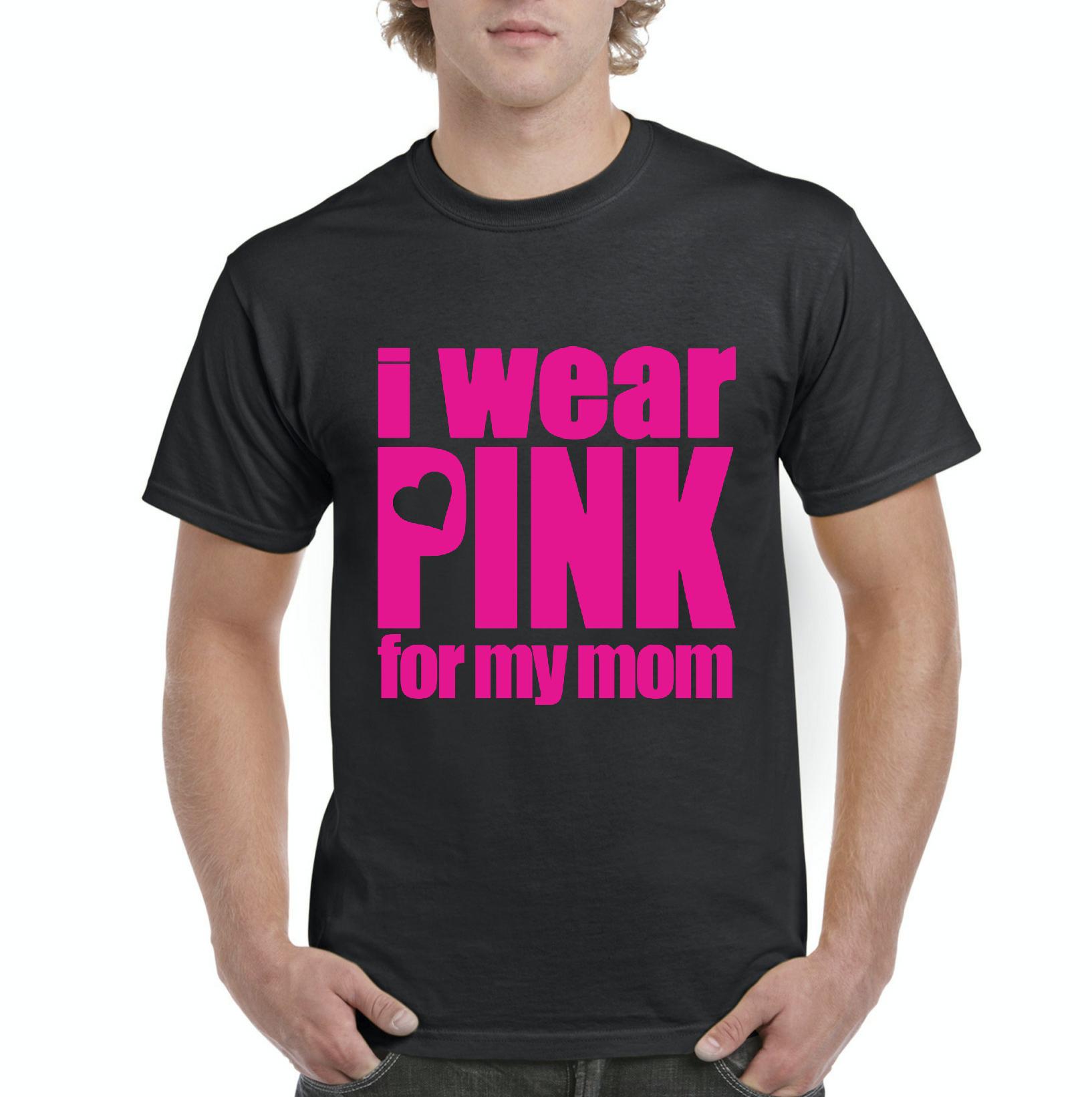 Details about  / I Wear Pink For My Mommy Mens Shirt