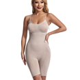 thumbnail image 1 of Corsé de levantamiento de cadera posparto de talla grande de estilo europeo y americano sin costuras, corsé de mujer con tirantes que contrae el vientre, ropa interior de una pieza, 1 of 5