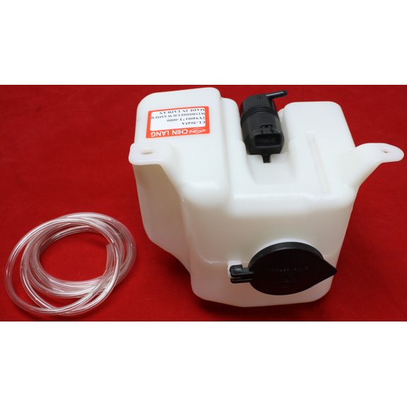 Washer Reservoir Compatible with TOYOTA TACOMA 1995-2000 with Pump and Cap Small tank (2.5L Cap.)