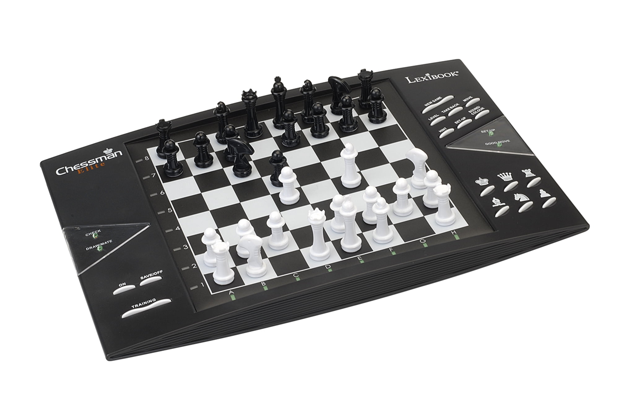 Electronic Chess with Exercise & Talking Tutor Functions Checkers & Chess Set Pieces Included Best Electronic Chess for Kids! 8 in 1 Games