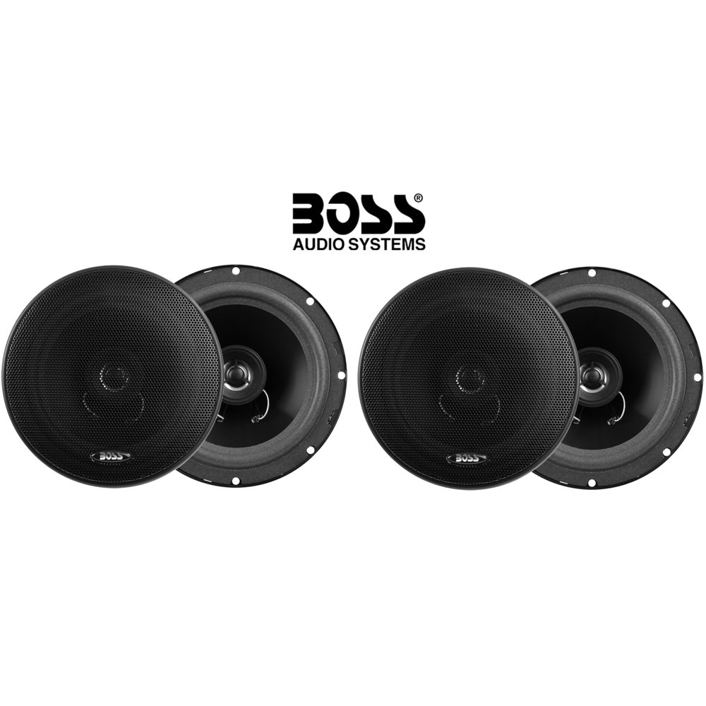 Two Pair of Boss CK65 6.5' 2 Way Car Speakers 250W per Pair Full Range