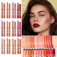 thumbnail image 4 of Free Shipping! Dusknt Matte Lipstick, 12 Colors Lipstick, Pigmentation Soft Powder Matte Ultra-Thin Lipstick, Not Easy to Stain Cup Color Matte Lipstick, Clearance Sale!, 4 of 5