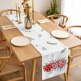 thumbnail image 3 of Valentine's Day Table Runner 72 Inches Long Farmhouse Dress Scarves, Red Love Heart Eucalyptus Watercolor Dining Tablerunner for Coffee Table/Kitchen Island/Party Décor, 13" x 72", 3 of 8