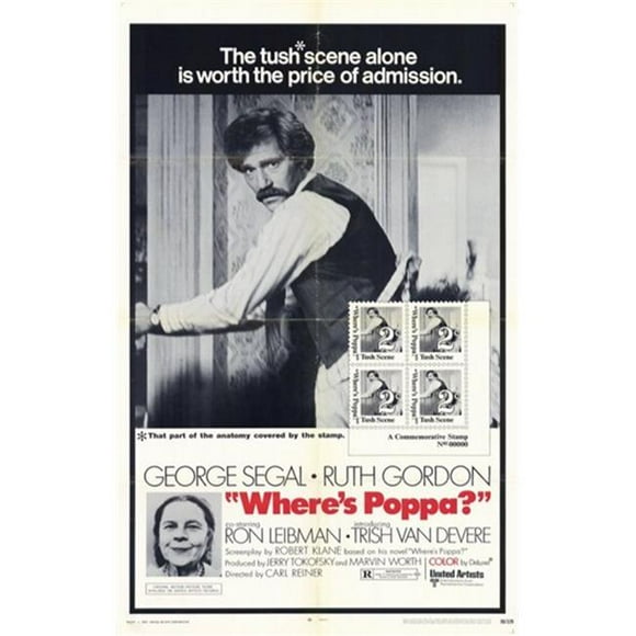 Wheres Poppa Movie Poster - 11 x 17 in.