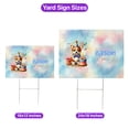thumbnail image 5 of Happy Birthday Cute Puppy Corgi with Cake Gifts Party Hat Yard Sign Welsh Corgi Dog Lover Gifts Idea Outdoor Home Lawn Garden Porch Decor - 00029, 5 of 5